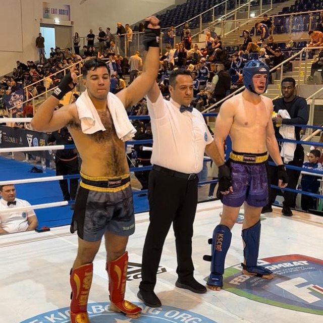 Victoria de Mohammed Hamdi en la Italian Kickboxing World Cup